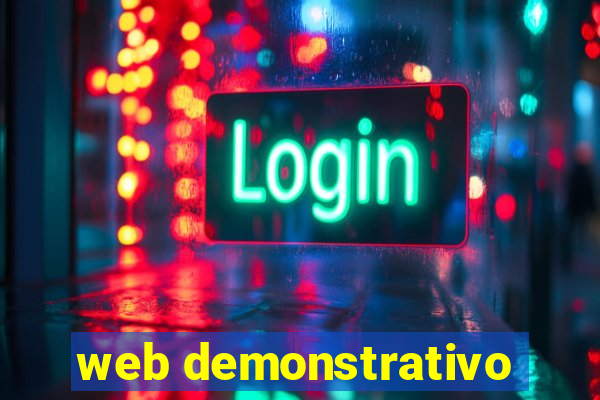 web demonstrativo